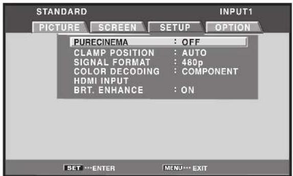 PIONEER PRO1010HD - System Settings - 2