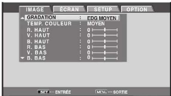 PIONEER PRO1010HD - Réglage image (2) - 4