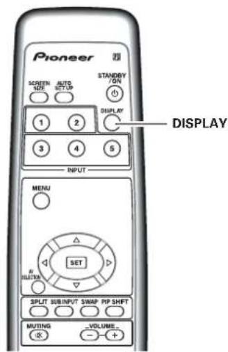 PIONEER PRO1010HD - Confirming Current Status - 2