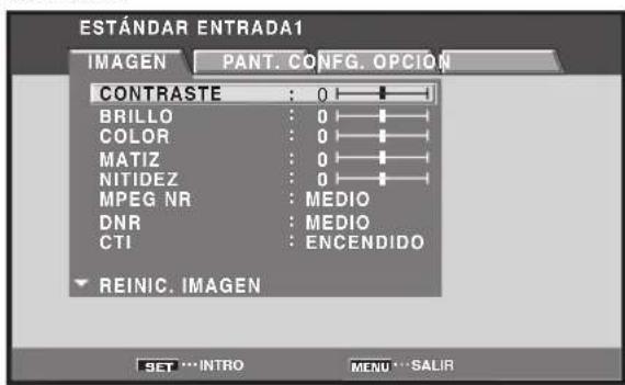 PIONEER PRO1010HD - Ajuste [AFIANZAR POSICION] (ENTRADA1 (D-sub), 5) - 3