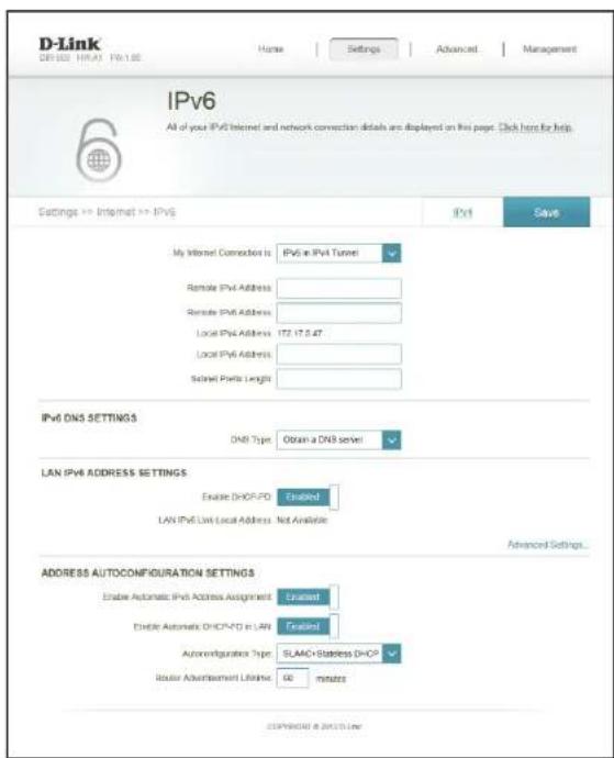 D-LINK DIR859 - Configuration automatique (SLAAC/DHCPv6) - 5