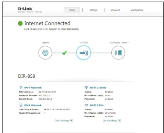 D-LINK DIR859 - Internet - 2