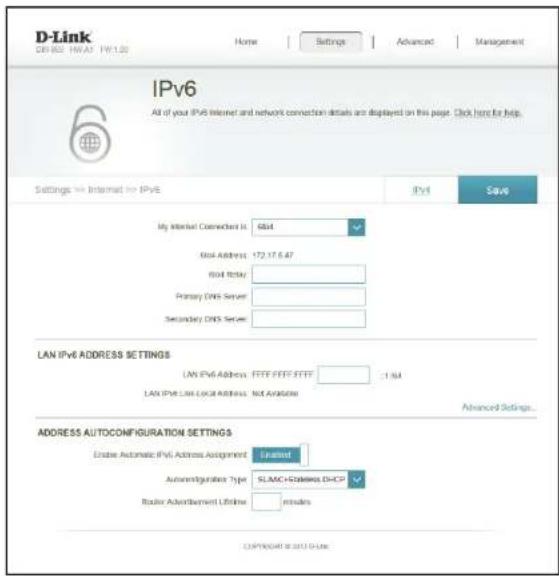D-LINK DIR859 - Configuration automatique (SLAAC/DHCPv6) - 7