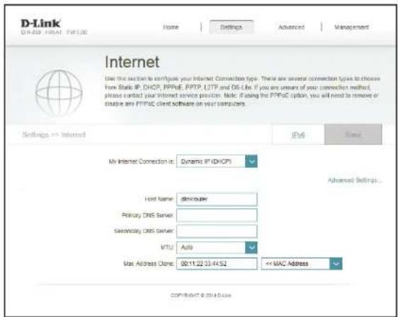 D-LINK DIR859 - Internet - 2