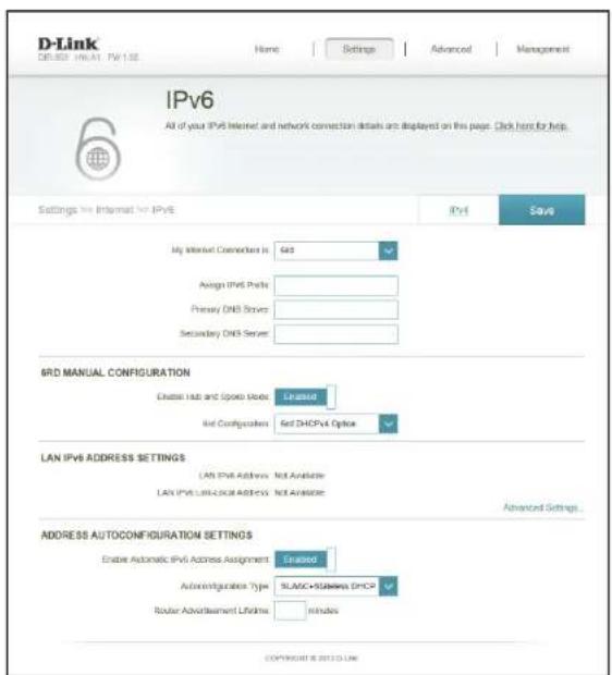 D-LINK DIR859 - Configuration automatique (SLAAC/DHCPv6) - 8