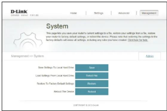 D-LINK DIR859 - Gestion Heure et calendrier Heure - 5