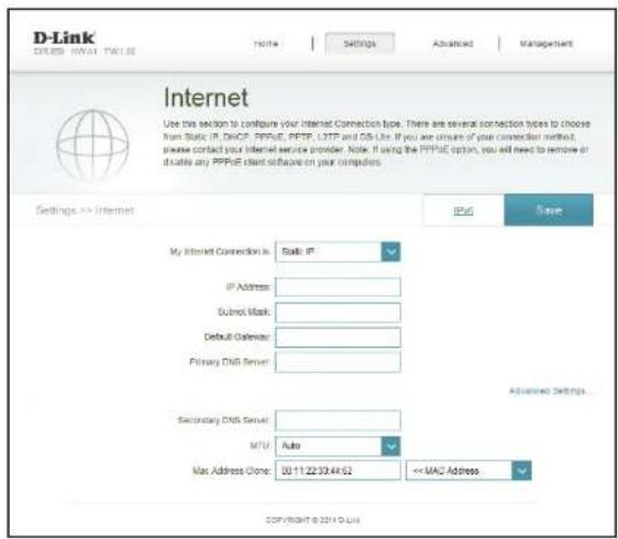 D-LINK DIR859 - Internet - 3