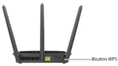 D-LINK DIR859 - Connexion d'un client sans fil à votre routeur Bouton WPS - 1