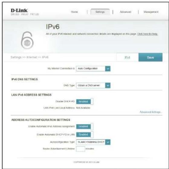 D-LINK DIR859 - Configuration automatique (SLAAC/DHCPv6) - 2