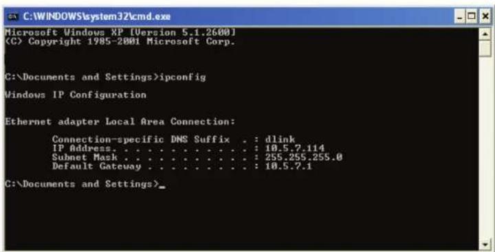 D-LINK DIR859 - Vérifiez votre adresse IP - 1