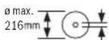 BOSCH GCM 216 Professional - Symbols and their meaning - 7