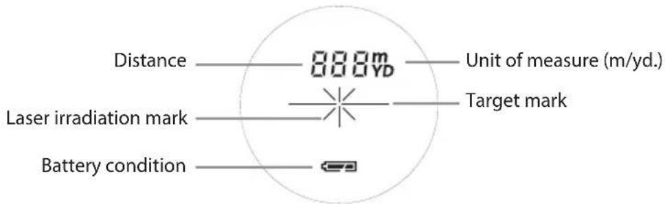 NIKON Coolshot 20 - Internal display - 1