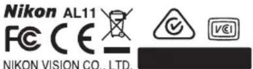 NIKON Coolshot 20 - Nomenclature/Composition - 2