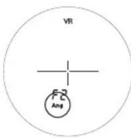 NIKON Monarch 7i VR - ■ Changing the measurement display mode (F2) - 1
