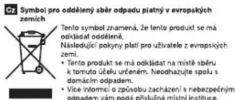 NIKON Forestry Pro - POZNÁMKY K LITIOVÉ BATERII - 2
