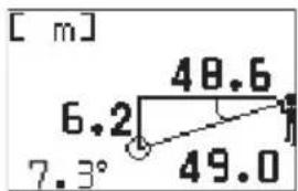NIKON Forestry Pro - Mode Écart vertical (hauteur entre deux points) - 8