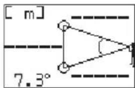 NIKON Forestry Pro - Modalità separazione verticale (differenza di altezza tra due punti) - 6