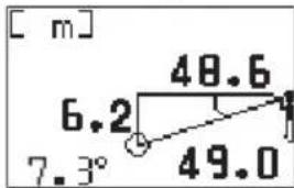 NIKON Forestry Pro - Modalità separazione verticale (differenza di altezza tra due punti) - 8