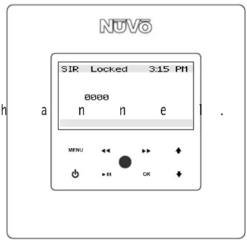NUVO NVT2SIR - Selecting Tuner A or B - 2