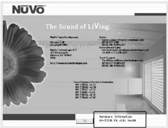 NUVO NVT2SIR - Help About (Fig. 40): W h e n y - 1