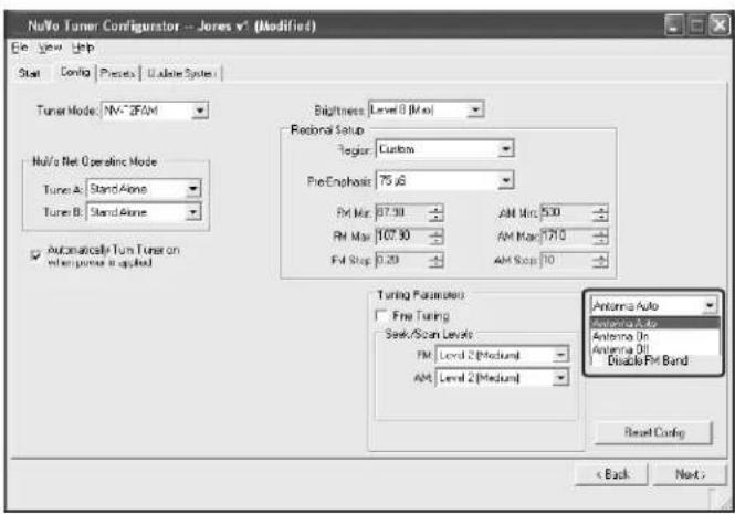 NUVO NVT2FAMEX - Advanced Config (Fig. 35) - 4