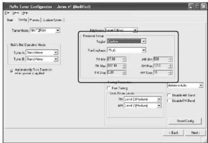 NUVO NVT2FAMEX - Advanced Config (Fig. 35) - 2
