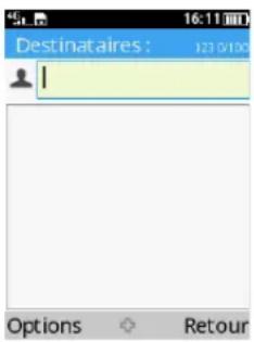 ALCATEL 3082 4G - Rédiger des messages - 1