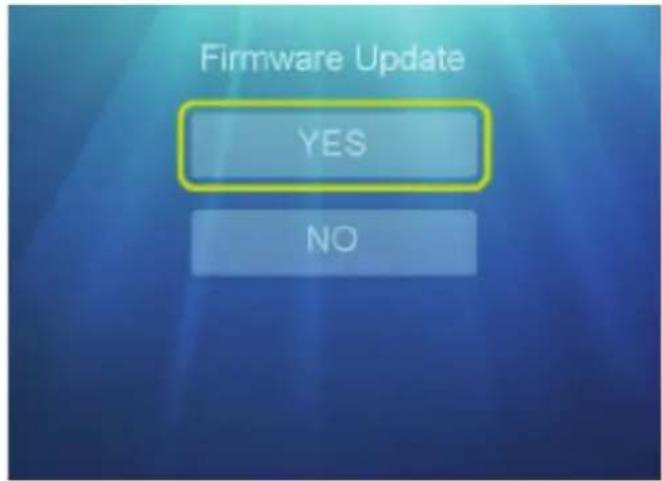 Firmware Update YES NO