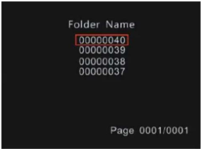 Folder Name 00000040 00000039 00000038 00000037 Page 0001/0001