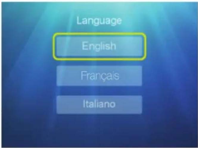 Language English Français Italiano