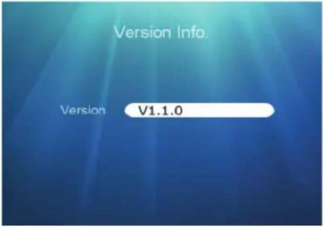 Version Info. Version V1.1.0