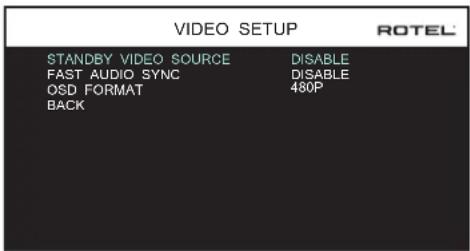 ROTEL RSP1576 MKII - Video-Setup - 1