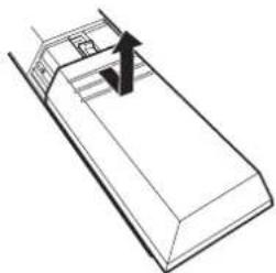 DEFINITIVE TECHNOLOGY Studio 3D Mini - Insertion de la pile - 1
