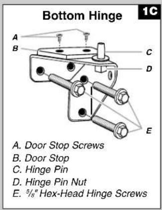WHIRLPOOL EV181FZTQ - Door Removal & Replacement - 3