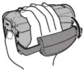 JVC Everio GZR30 - Grip Belt Adjustment - 3