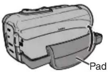 JVC Everio GZR30 - Grip Belt Adjustment - 1