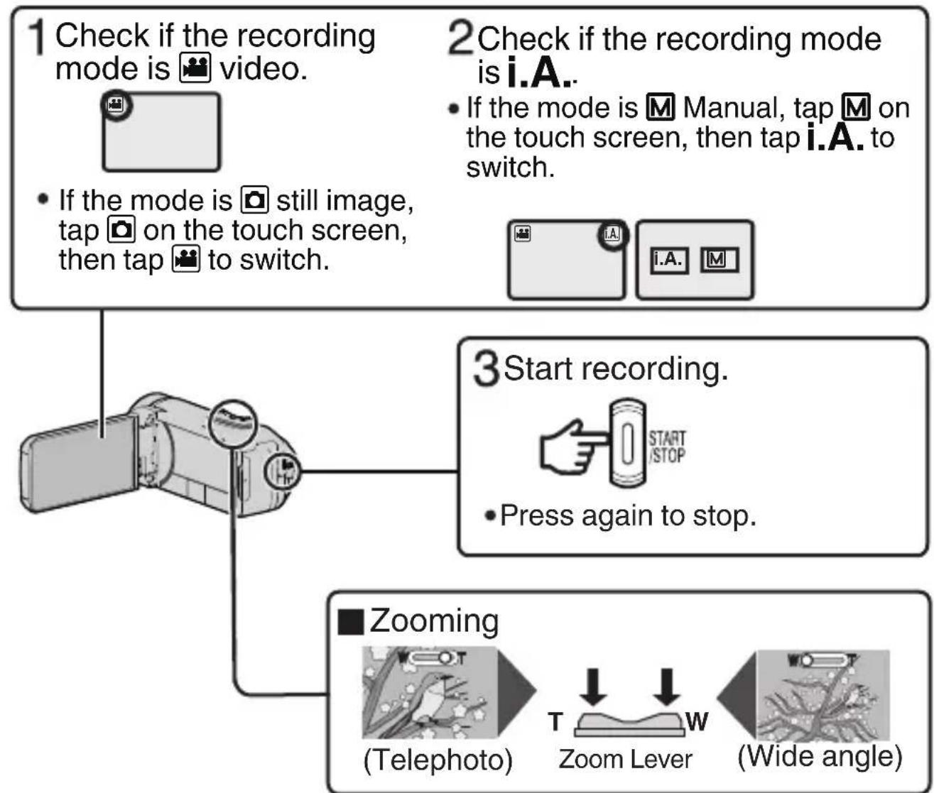 JVC Everio GZR30 - Video Recording - 1