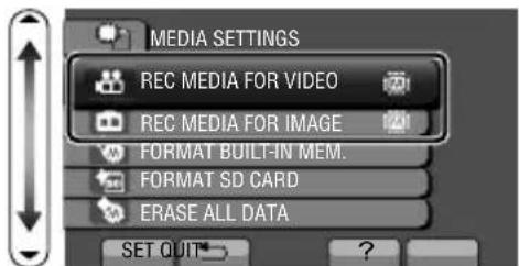 JVC Everio GZHM340 - To use an SD card - 3