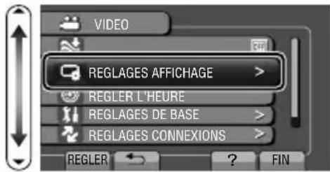 JVC Everio GZHM340 - Pour modifier la langue d'affichage - 2