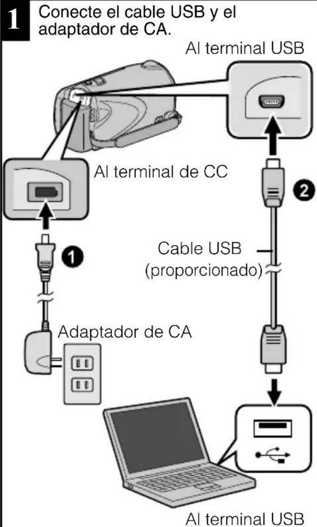 JVC Everio GZHM340 - Copia de seguridad de todos los ARCHivos - 1