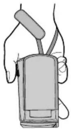 JVC Everio GZHM340 - Using as a Hand Strap - 3