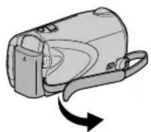 JVC Everio GZHM340 - Grip Adjustment - 1