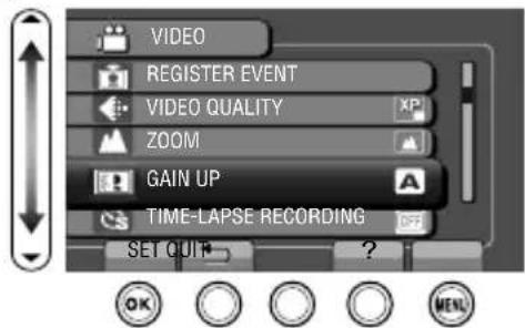 JVC Everio GZHM340 - Using the Menu - 2