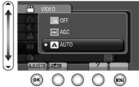 JVC Everio GZHM340 - Selezione el ajuste que deseey presione - 1