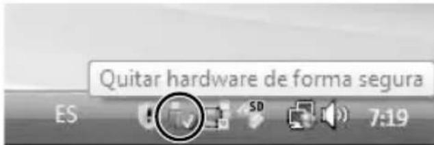 JVC Everio GZHM340 - Para desconectar a esta unidad del PC - 1