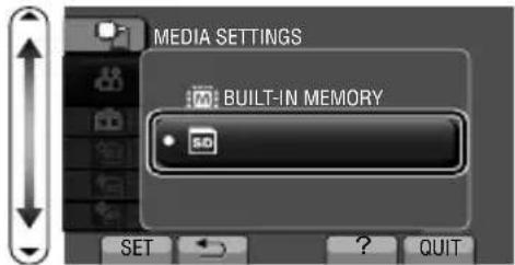 JVC Everio GZHM340 - To use an SD card - 4