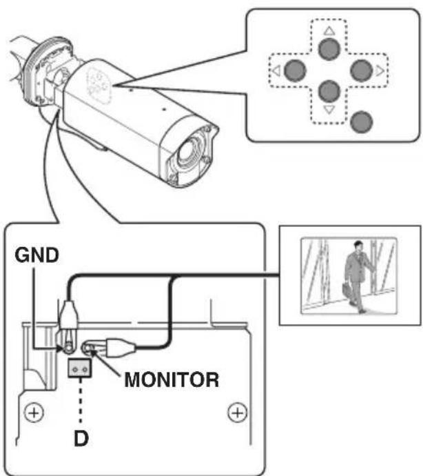 SANYO VCCXZ600 - Checking the menus and zoom position using simple monitor output - 3