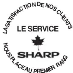 SHARP FPA40UWRB - Pieces et travail (exceptions notées) - 1