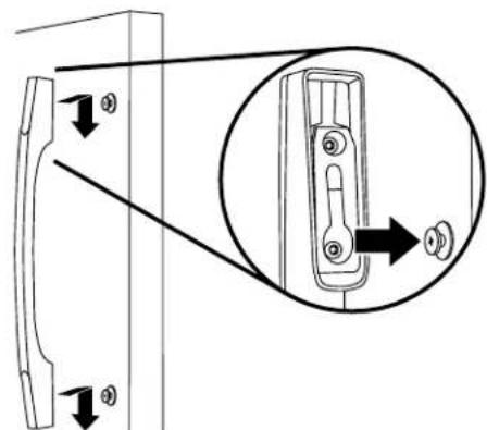 WHIRLPOOL GSF26C4EXB - Para instalar las manijas: - 1