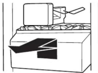 WHIRLPOOL GSF26C4EXB - Removing and Replacing Ice Storage Bin: - 1
